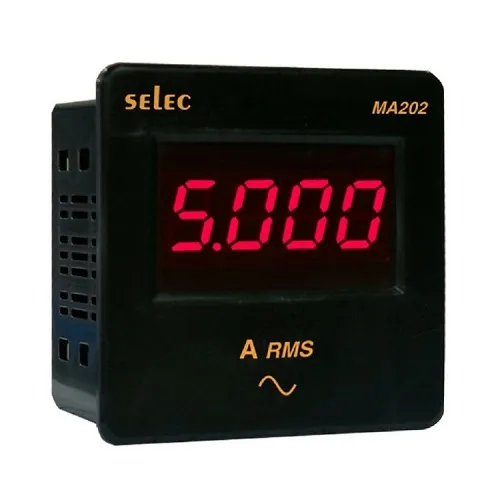 Đồng hồ đo dòng Selec MA202 72x72mm