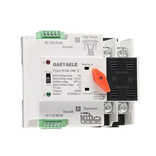 Bộ chuyển nguồn tự động W2R-100A 2P