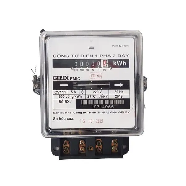 Công tơ điện 1 Pha CV111 5/6A