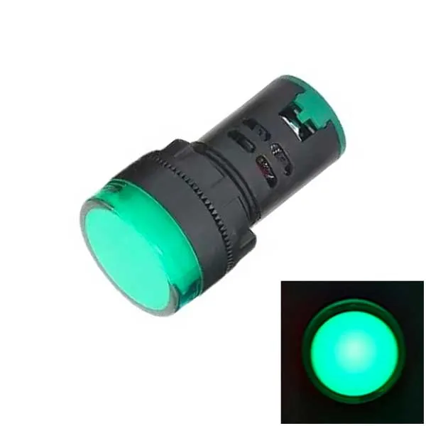 Đèn báo pha AD16-22D/S-G 220V 22mm (xanh lá cây)