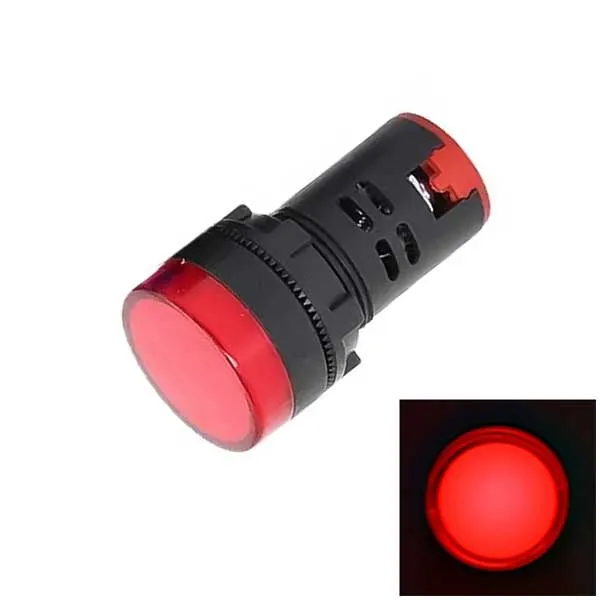 Đèn báo pha AD16-22D/S-R 220V 22mm (đỏ)