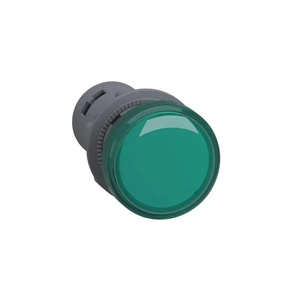 Đèn báo pha Schneider XA2EVM3LC 220V 22mm (xanh lá cây)