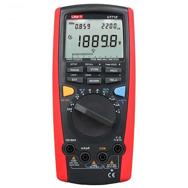 Đồng hồ vạn năng Uni-T UT71E (1000V, 10A, TrueRMS, 0.025%)