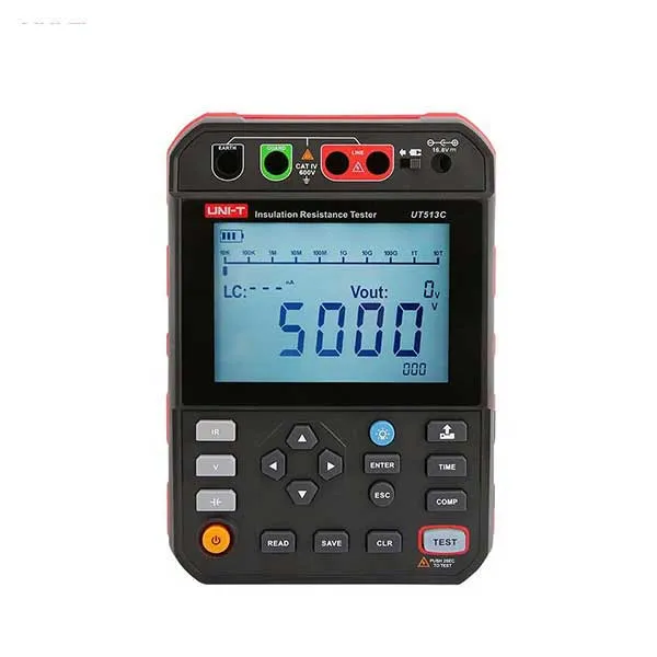 Máy đo điện trở cách điện Uni-T UT513C (5TΩ, 5000V)