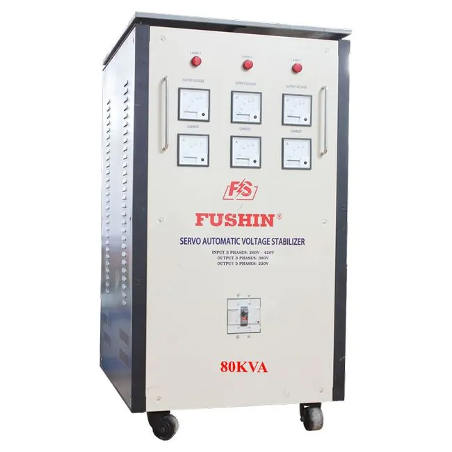 Ổn áp 3 Pha vào 320V-420V ra 220-380V 80KVA