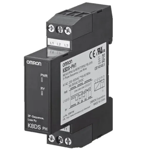 Rơ le bảo vệ pha Omron K8DS-PH1 200-480V