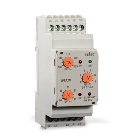 Rơ le bảo vệ điện áp Selec VPRA2M (230V)