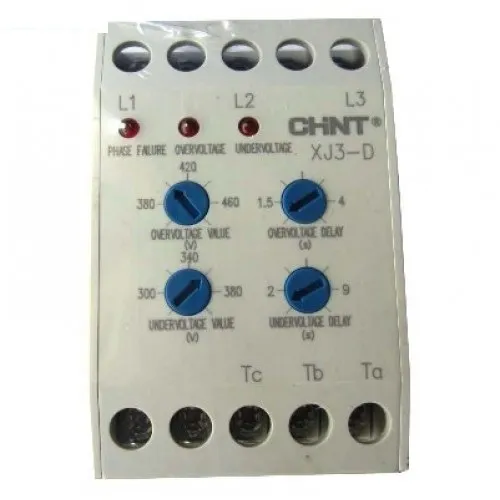 Rơ le Bảo vệ pha và điện áp Chint XJ3-D