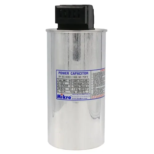 Tụ bù Mikro MKC-445050KT 5kVAr 3 Pha 440V (tụ khô)