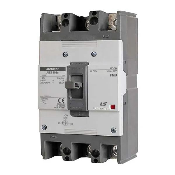 MCCB chỉnh dòng LS ABS103c FMU (19- 25A) 3P 37kA