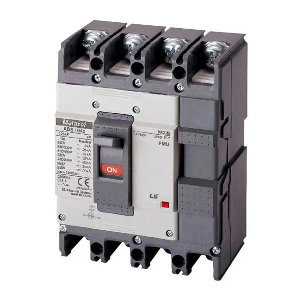 MCCB chỉnh dòng LS ABS104c FMU (28- 40A) 4P 37kA