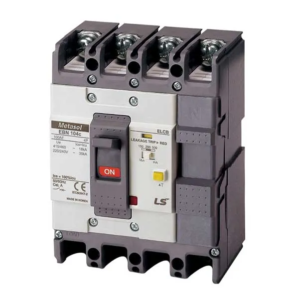 CB khối chống giật LS EBN104c 40A 4P (100-500mA) 18kA
