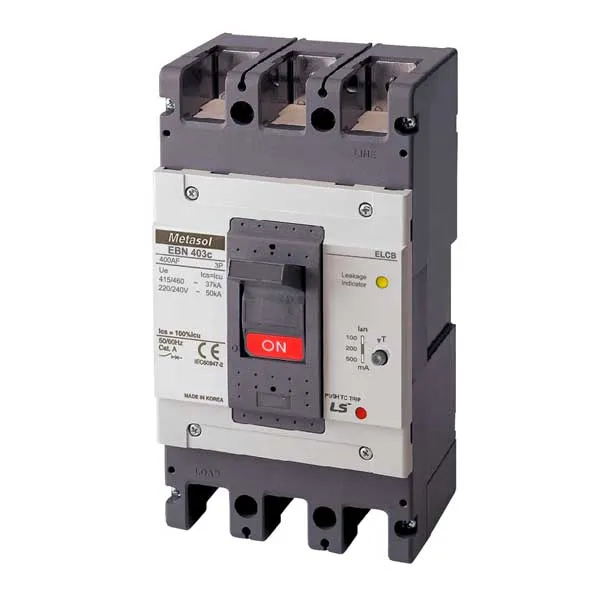 CB khối chống giật LS EBN403c 350A 3P (100-500mA) 37kA