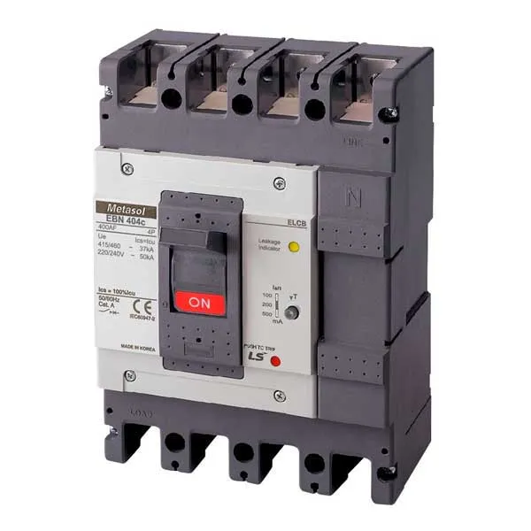 CB khối chống giật LS EBN404c 350A 4P (100-500mA) 37kA