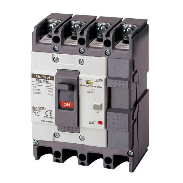 CB khối chống giật LS EBS104c 15A 4P 30mA 37kA
