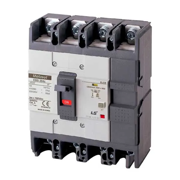 CB khối chống giật LS EBS204c 250A 4P (100-500mA) 37kA