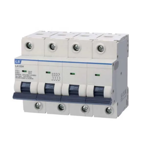 MCB LS LA125H 100A 4P 10kA