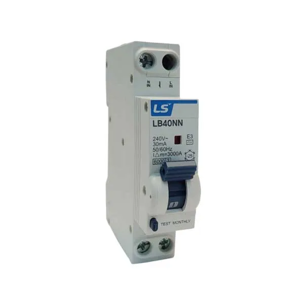 CB chống giật LS LB40NN 32A 1P+N 30mA 6kA