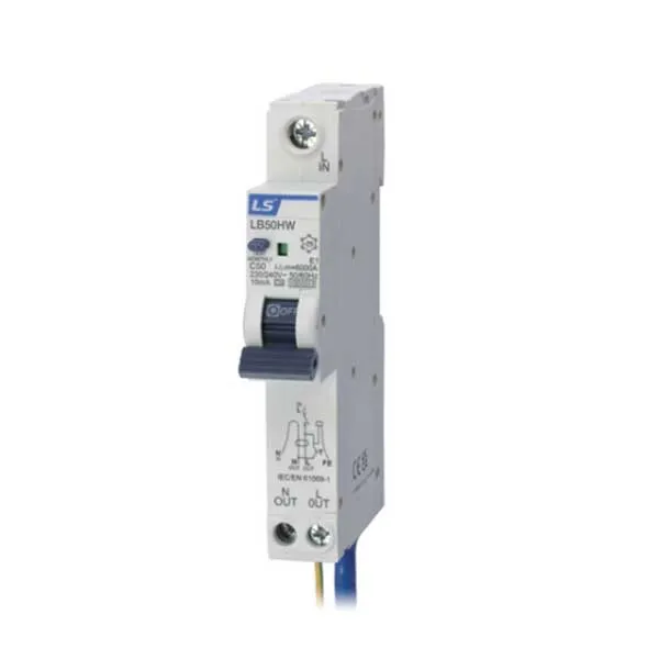 CB chống giật LS LB50HW 20A 1P+N 30mA 10kA