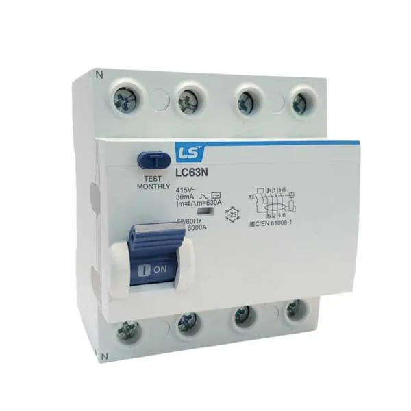 CB chống rò LS LC63N 25A 3P+N 30mA