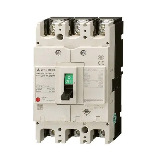 MCCB chỉnh dòng Mitsubishi NF125-SGV 3P 32-40A 36kA