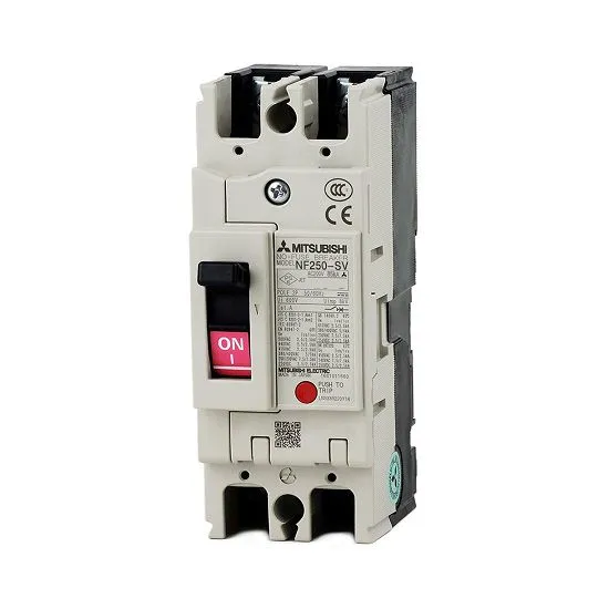 MCCB Mitsubishi NF250-SV 2P 225A 85kA
