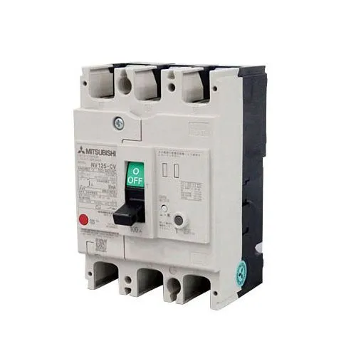CB khối chống giật Mitsubishi NV125-HV 3P 15A 50kA 30mA