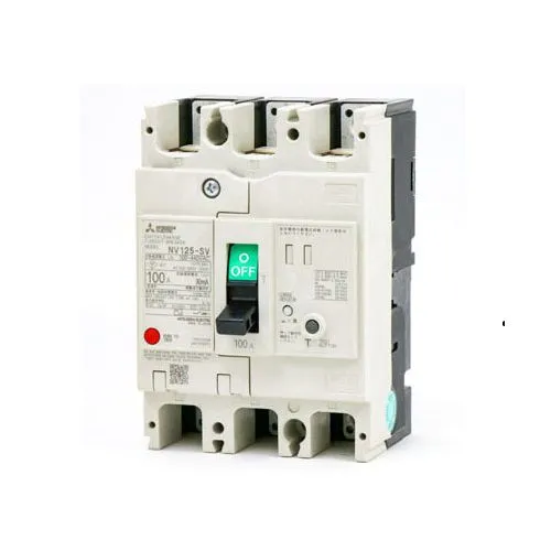 CB khối chống giật Mitsubishi NV125-SV 3P 75A 30kA 30mA