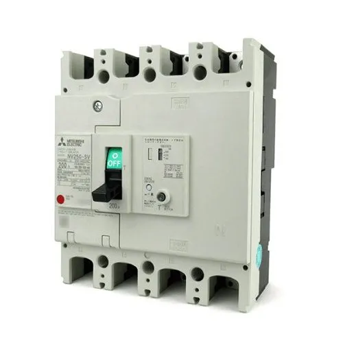 CB khối chống giật Mitsubishi NV250-SV 4P 175A 36kA 30mA
