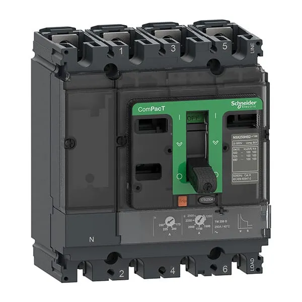 MCCB Schneider C16B6TM160