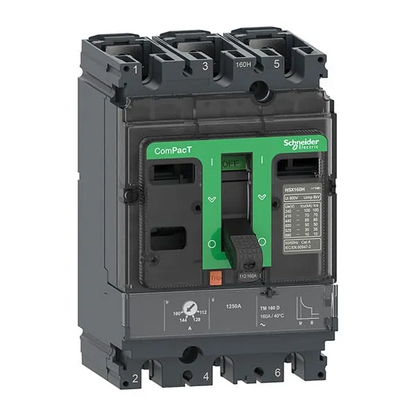 MCCB Schneider C16F3TM125