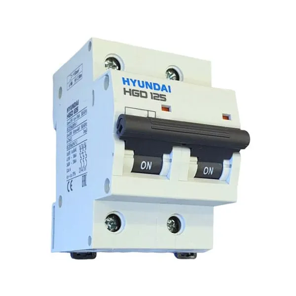 MCB Hyundai HGD125 2P 125A 10kA