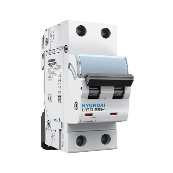 MCB Hyundai HGD63H 2P 63A 10kA