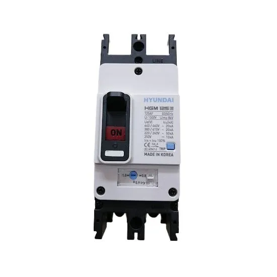 MCCB Hyundai HGM400S-F 2P 350A 75kA