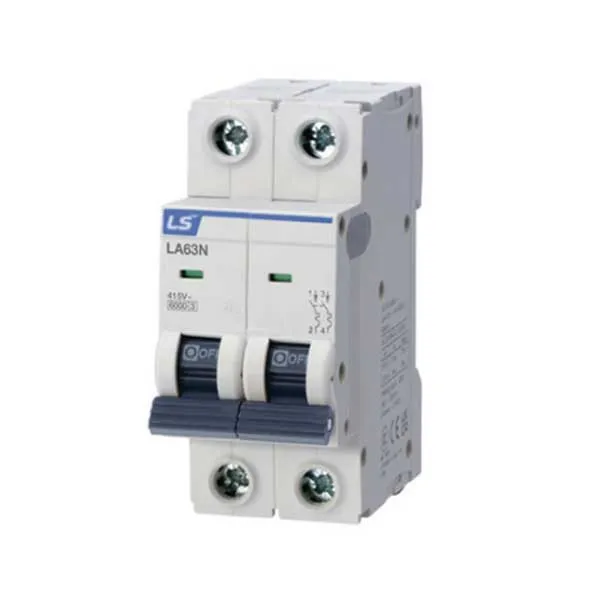MCB LS LA63N 63A 2P 6kA