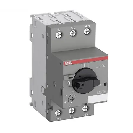 CB bảo vệ động cơ ABB MS116-2.5 (1.60-2.5A) 0.75kW
