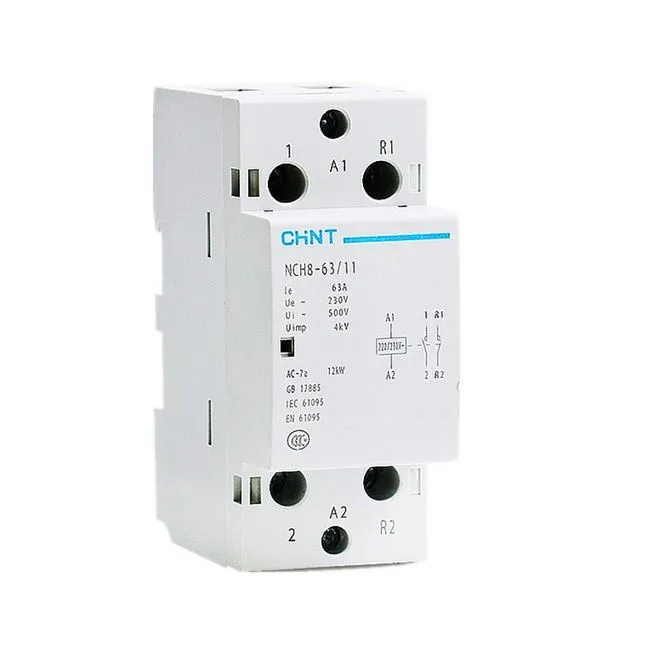 Khởi động từ 1 Pha Chint NCH8-63/20 63A 2NO 2P