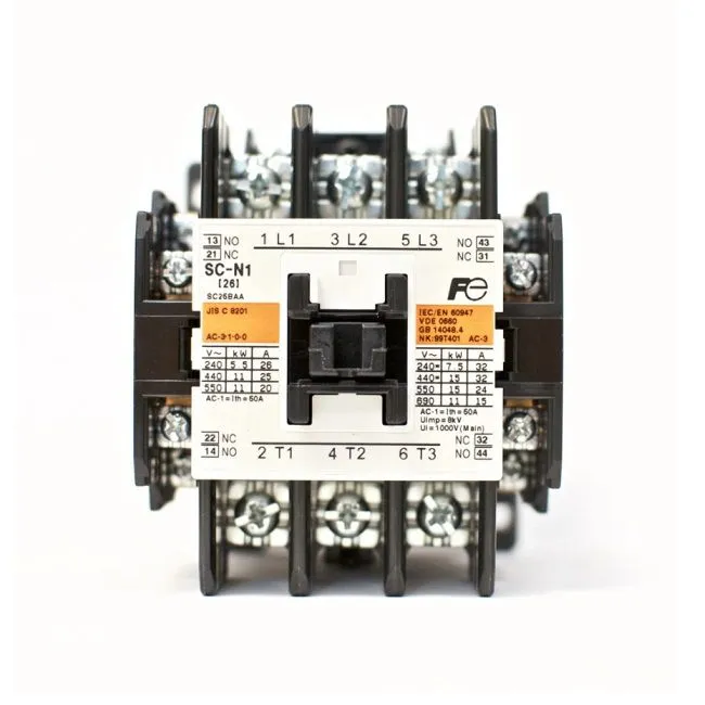 Contactor Fuji SC-N10 220V 220A 110kW 2NO+2NC