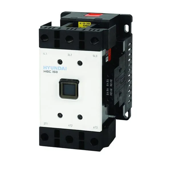 Contactor Hyundai HGC150 22NS Y220 220V 150A 75KW 2NC+2NO